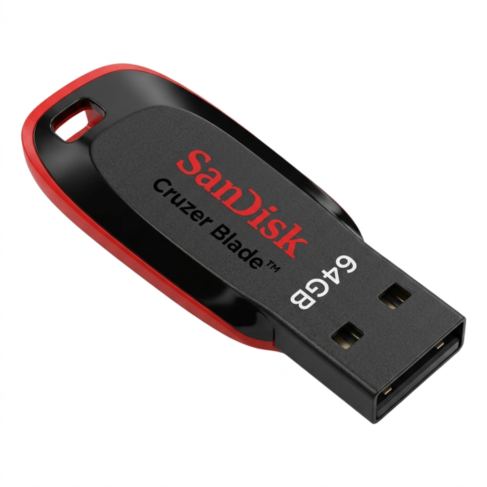 Pen Drive Sandisk Cruzer Blade 64GB